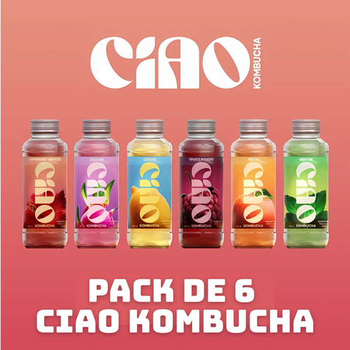 Ciao Kombucha - Pack de 6